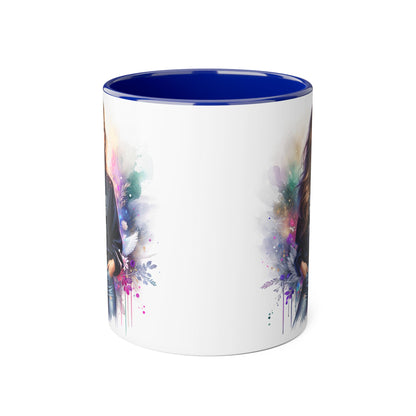 Be My Peace or Peace Out Accent 11oz Mug