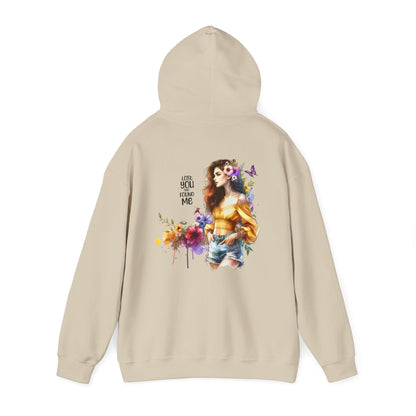 Breakup Hoodie - Unisex Hooded Sweatshirt Lost You and Found Me Design