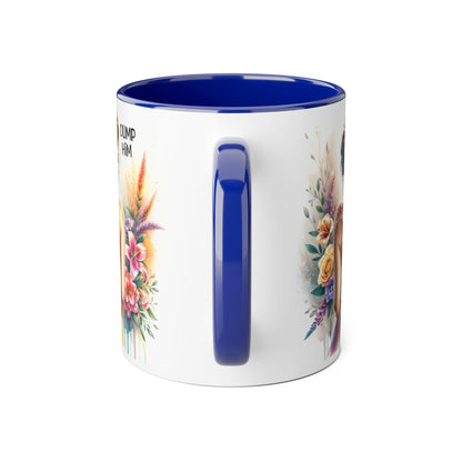 Dump Him Accent Mug