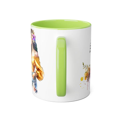 I Can Buy Myself Flowers Floral Bohemian Accent Mug - Perfect Gift for Flower Lovers, Art Enthusiasts, Home Decor, Spring Celebrations, Coffee Lovers