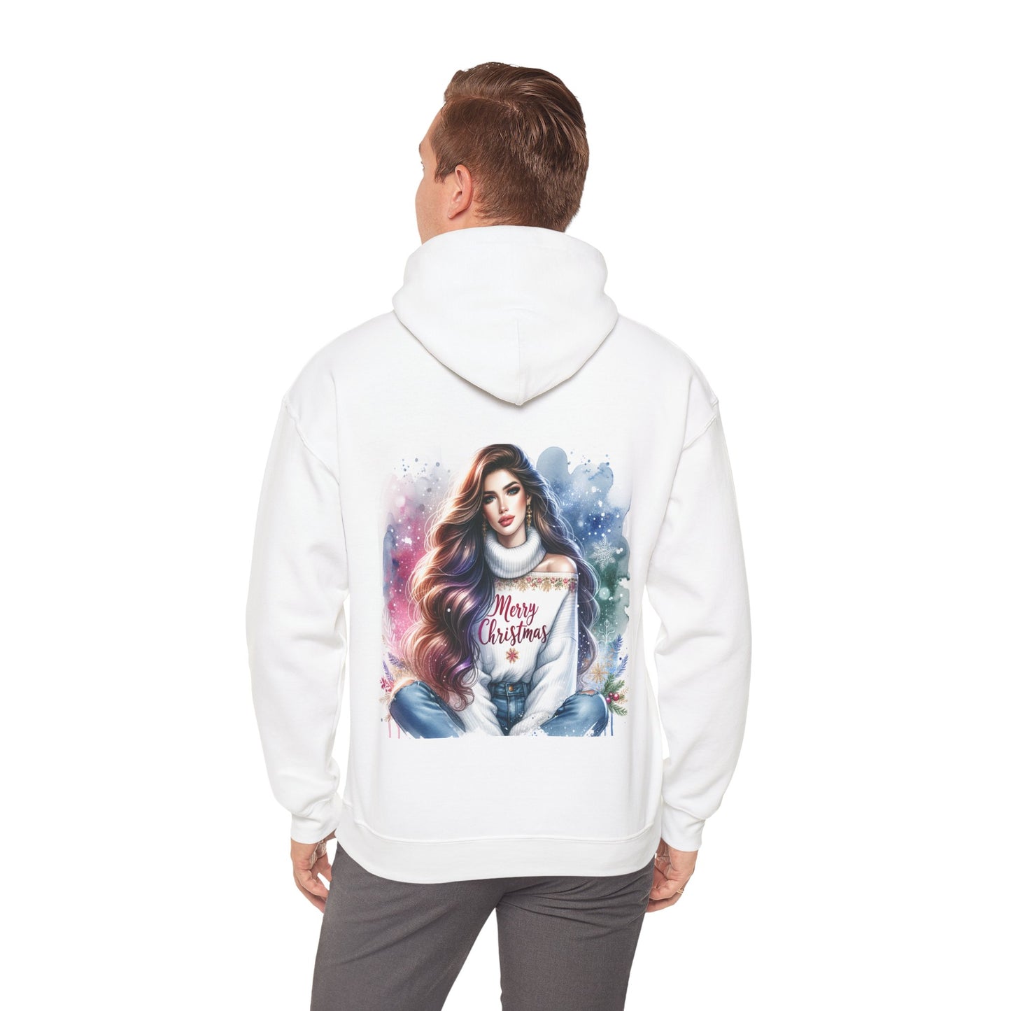 Christmas Hooded Unisex Sweatshirt - Single And Ready to Jingle