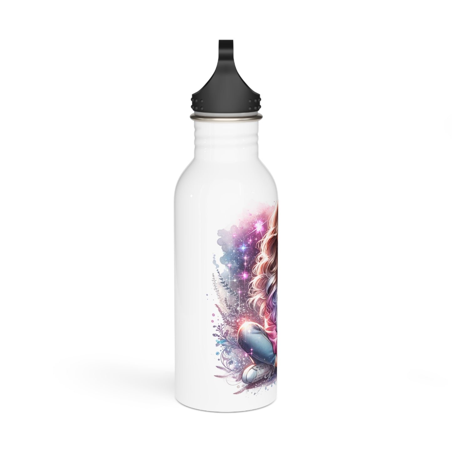 Colorful Inspirational Stainless Steel Water Bottle | 'I Am My Own Happily Ever After '
