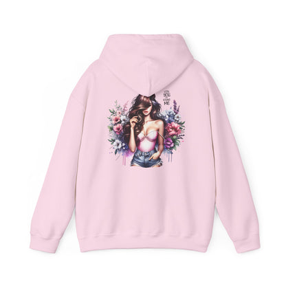 Breakup Hoodie - Unisex Hooded Sweatshirt Lost You and Found Me Design