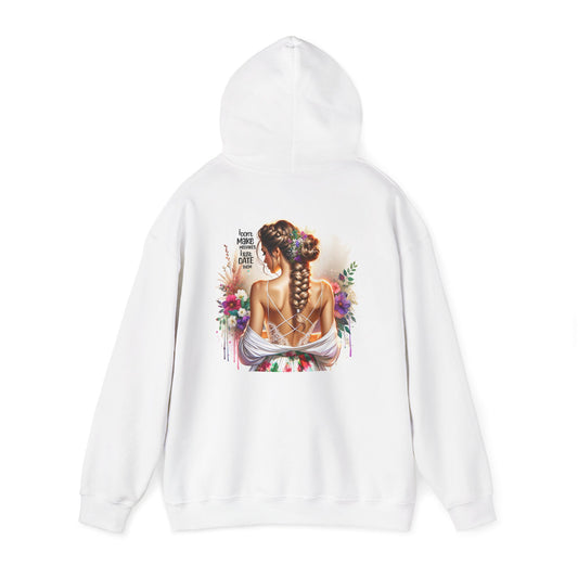 I Don`t Make Mistake, I Just Date Them Artistic Bohemian Hoodie for Free Spirits, Cozy Sweatshirt, Gift for Dreamers, Casual Chic Wear, Perfect for Festivals