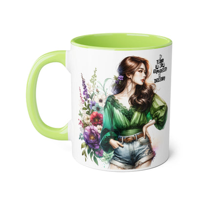Funny Accent Mug - My Taste in Men is Probably a Disability Humor 11oz Cup