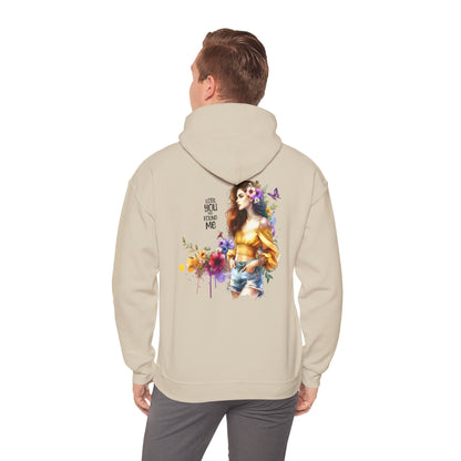 Breakup Hoodie - Unisex Hooded Sweatshirt Lost You and Found Me Design