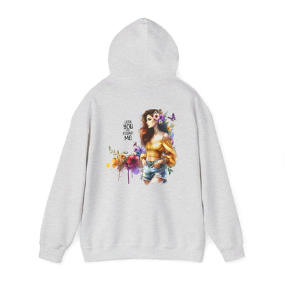 Breakup Hoodie - Unisex Hooded Sweatshirt Lost You and Found Me Design