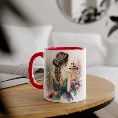 Funny Accent Mug - No Time For F*boys 11oz