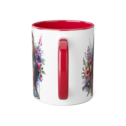 Yuck Fou Floral Portrait Accent Mug, 11oz - Perfect Gift for Coffee Lovers, Artistic Home Decor, Flower Lover's Mug, Unique Tea Cup, Birthday [...]
