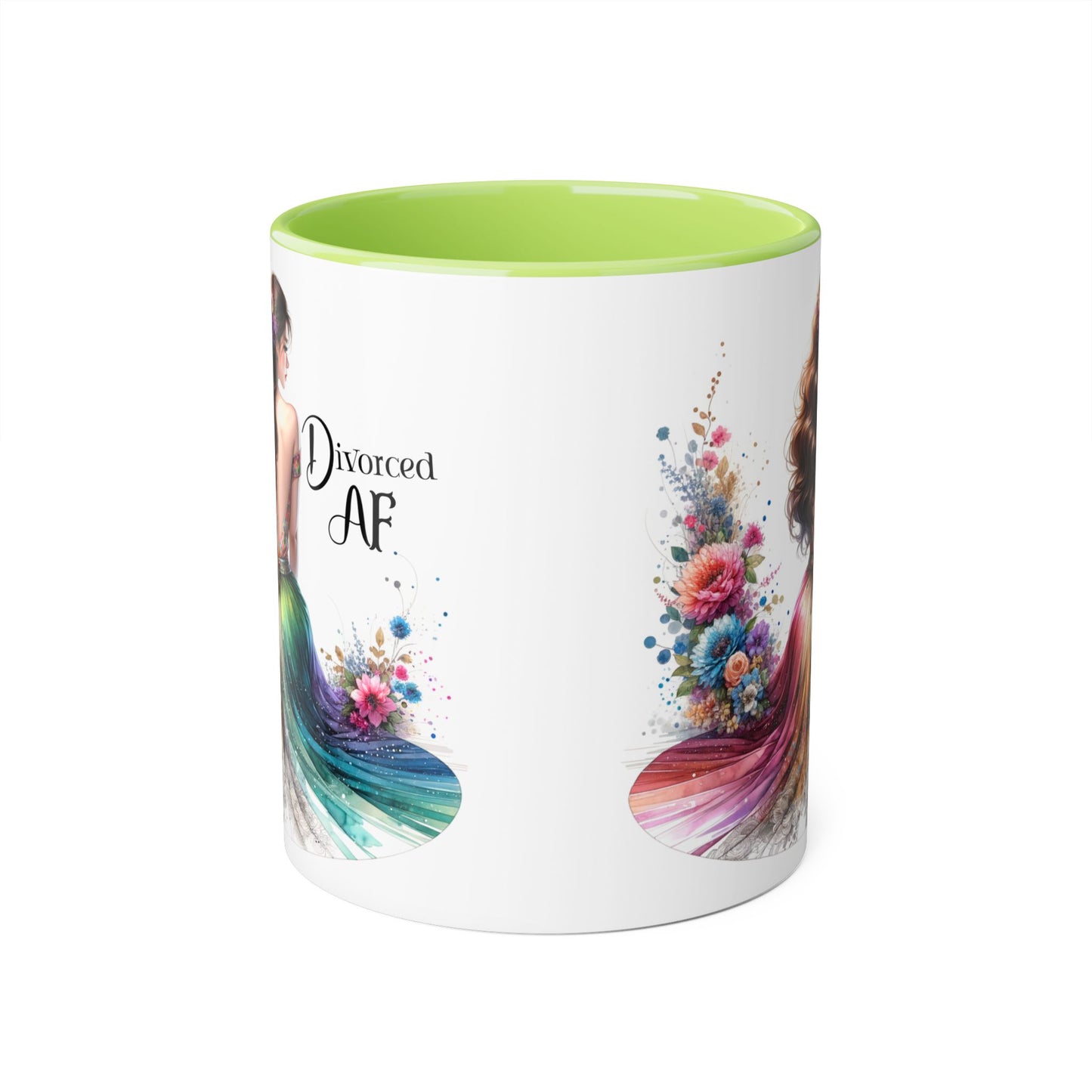 Divorce Celebration Mug, Colorful Accent Coffee Cup, Perfect Gift for Newly Divorced, Self-Care, Encouragement, Unique Coffee Lover Gift