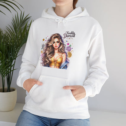 Freshly Divorced Unisex Hooded Sweatshirt