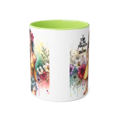 Funny Accent Mug - My Taste in Men is Probably a Disability Humor 11oz Cup