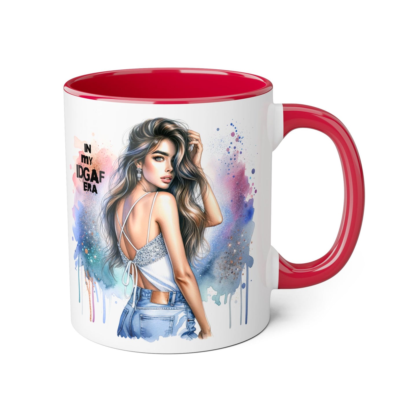 Empowered Art Mug: "In my IDGAF Era" - Unique Gift for Friends, Motivational Coffee Cup, Trendy Drinkware, Inspirational Home Decor, [...]