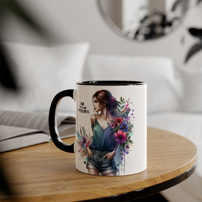 Funny Accent Mug - No Time For F*boys 11oz
