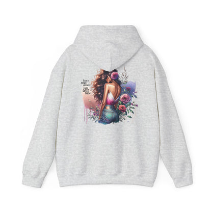 I Don`t  Make Mistakes, I Just Date Them Bohemian Floral Hoodie, Stylish Unisex Sweatshirt, Cozy Casual Wear, Perfect for Festivals, Thoughtful Gift Idea
