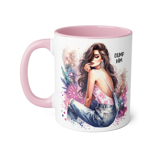 Mug - Dump Him Accent Mug, 11oz