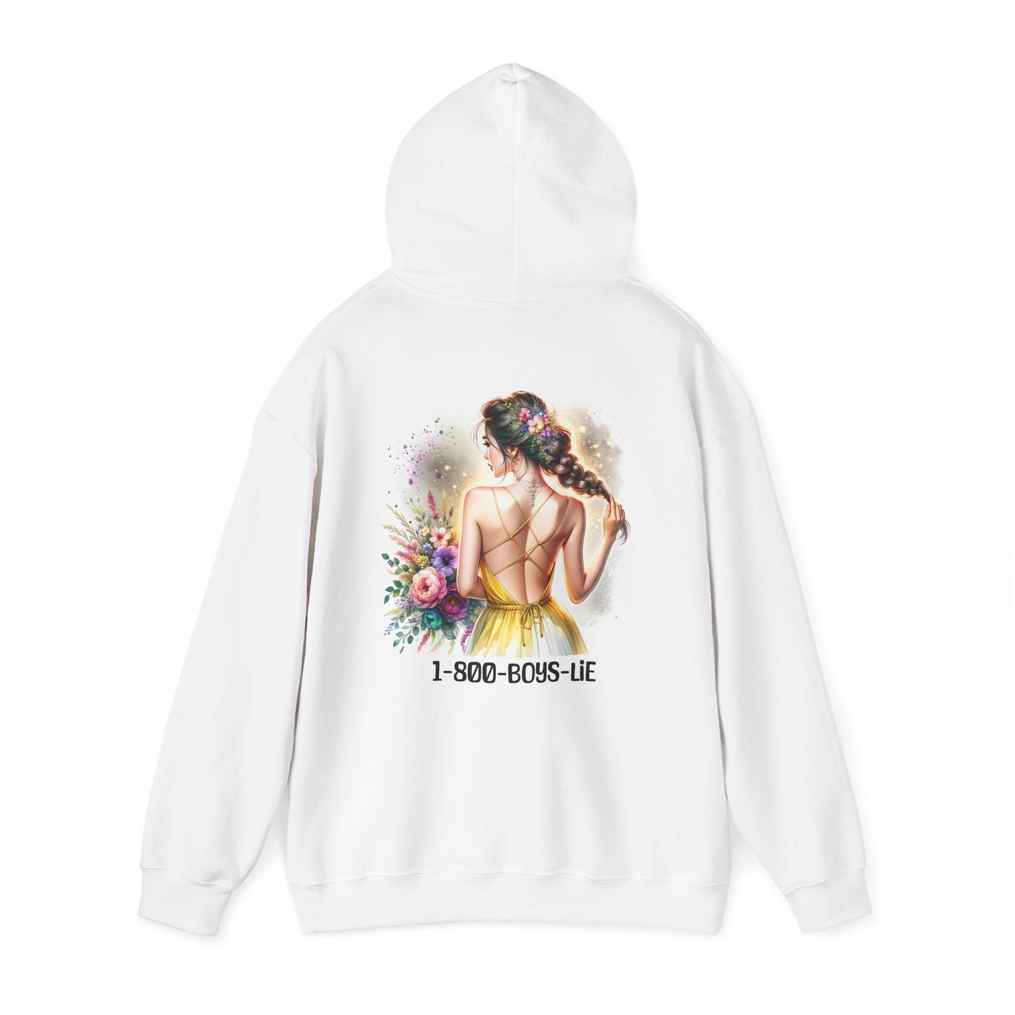 1-800-Boys-Lie Chic Graphic Sweatshirt, Trendy Unisex Hoodie, Casual Wear, Perfect Gift for Friends, Everyday Comfort