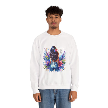 I Don`t  Make Mistakes, I Just Date Them Colorful Art Sweatshirt, Stylish Crewneck, Floral Design, Unisex Apparel, Gift for Her, Cozy Fashion, Unique Artwork Sweatshirt