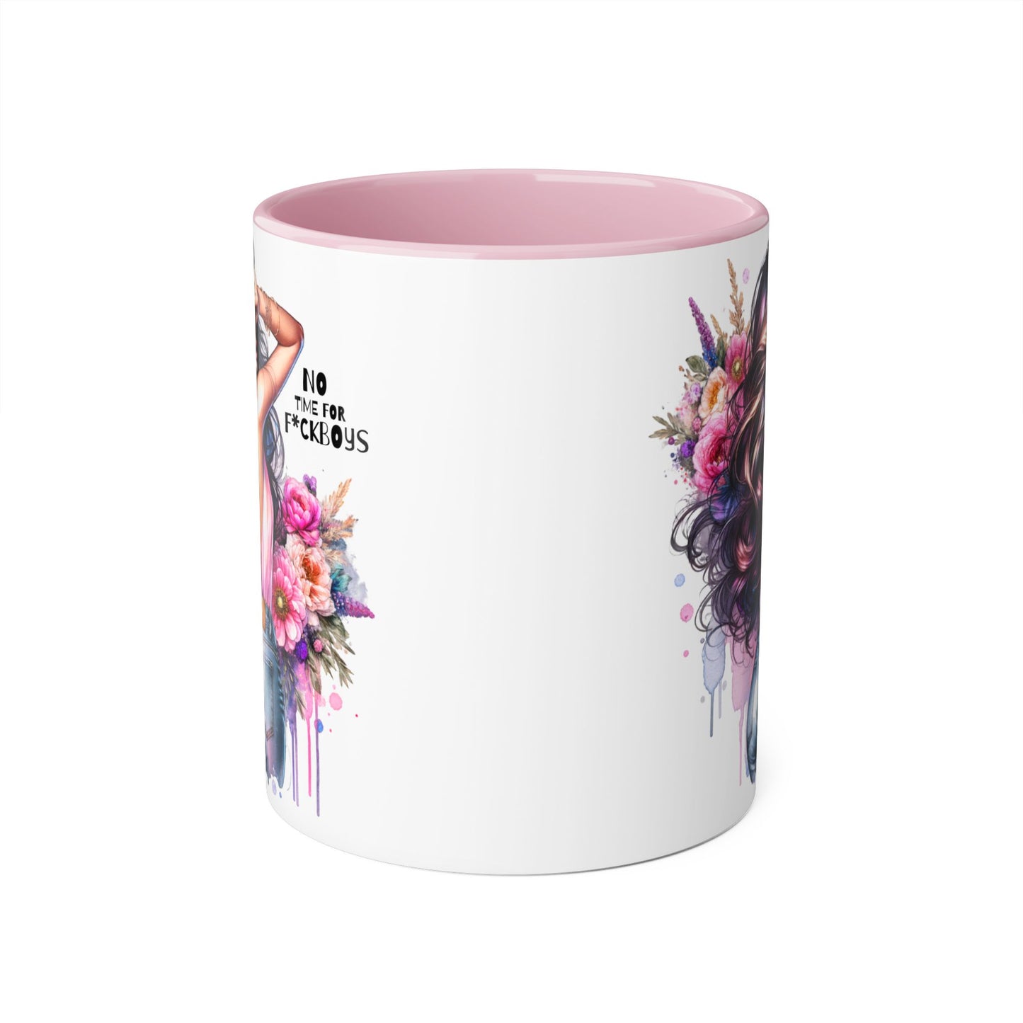 Funny Accent Mug - No Time For F*boys 11oz