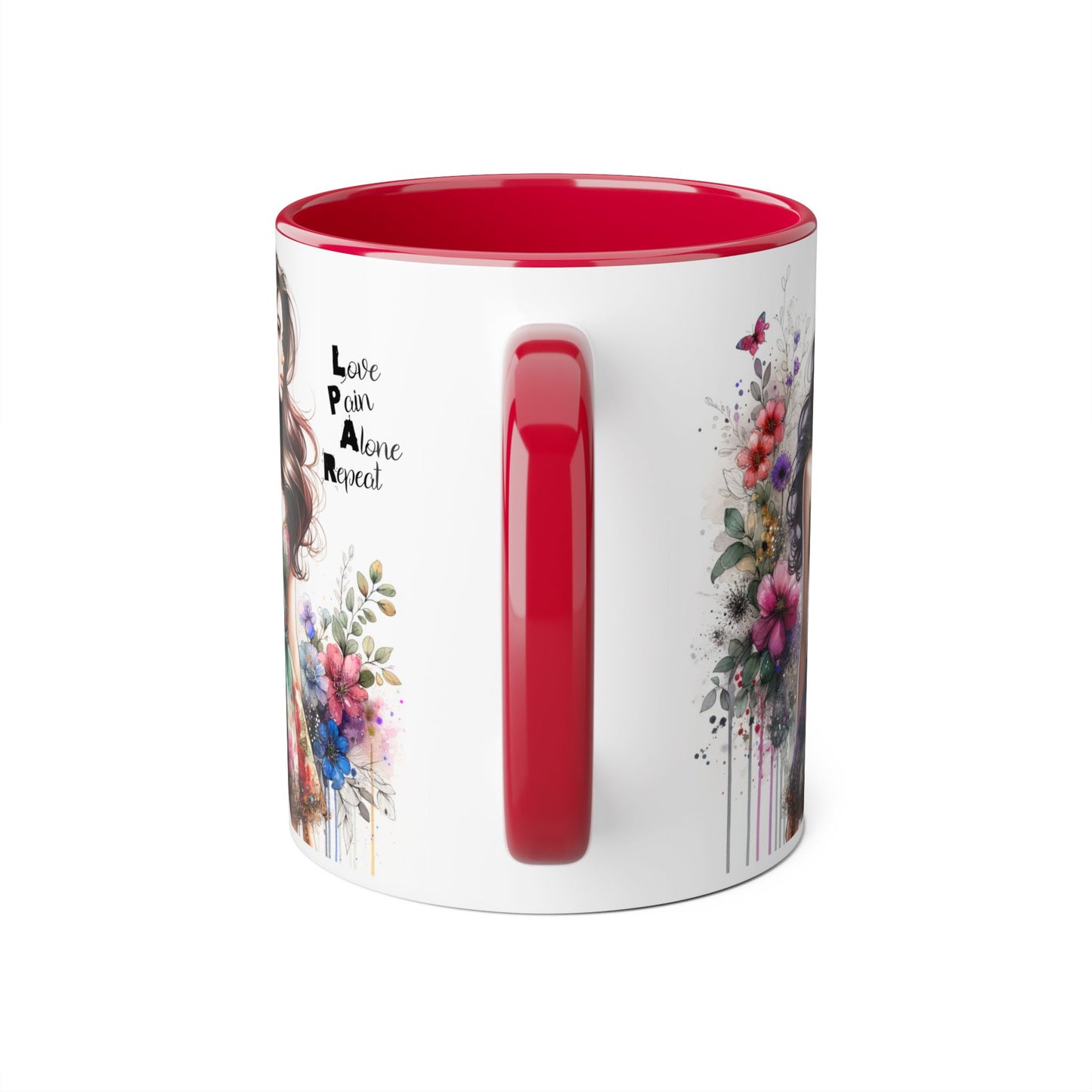 Chic Floral Accent Mug | Inspirational Coffee Cup, Perfect Gift for Friends, Tea Lovers, Birthday, Encouragement, Appreciation