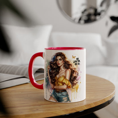 It's Not Me, It's You Humoristic Vibrant Accent Mug with Artistic Design, Perfect Gift for Coffee Lovers, Unique Home Decor, Personalized Beverage Cup, Cute Tea Mug