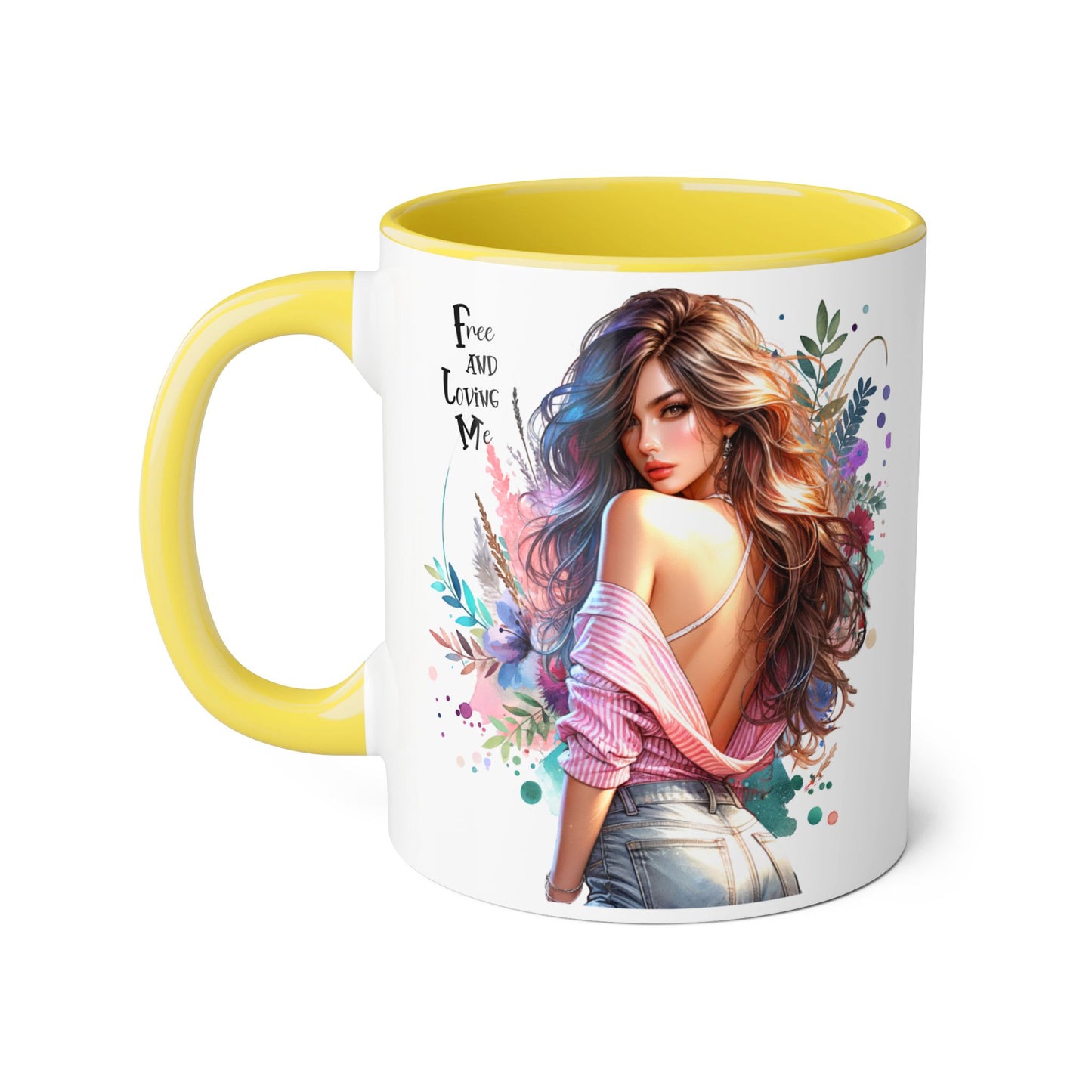 Artistic Floral Accent Mug for Coffee Lovers, Unique Gift for Birthdays, Inspirational Home Decor, Perfect for Tea and Coffee, [...]