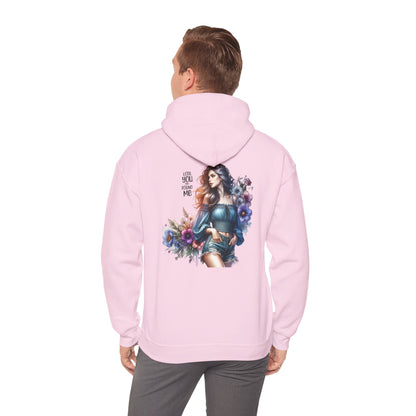 Breakup Hoodie - Unisex Hooded Sweatshirt Lost You and Found Me Design