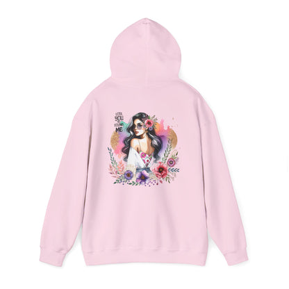 Breakup Hoodie - Unisex Hooded Sweatshirt Lost You and Found Me Design