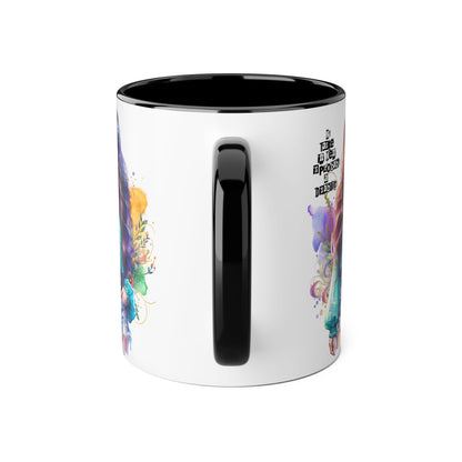 Funny Accent Mug - My Taste in Men is Probably a Disability Humor 11oz Cup