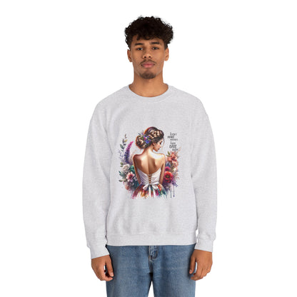 I Don`t  Make Mistakes, I Just Date Them Floral Art Sweatshirt, Unisex Pullover, Cozy Gift, Spring Fashion, Artwork Apparel, Perfect for Mother's Day
