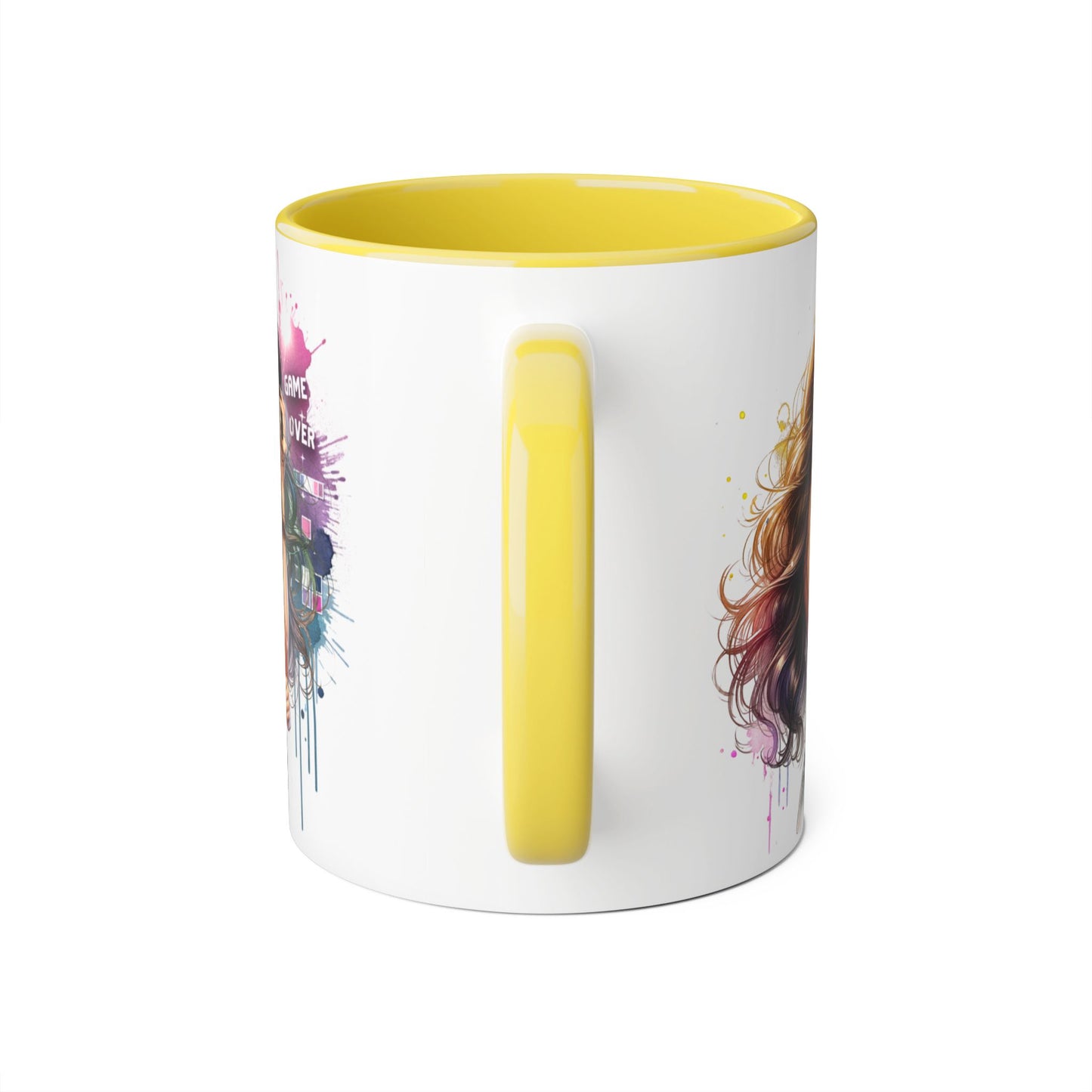 Vibrant Artist Accent Mug - Perfect for Coffee Lovers, Unique Gift Idea, Trendy Drinkware, Stylish Home Decor, Birthday or Celebration
