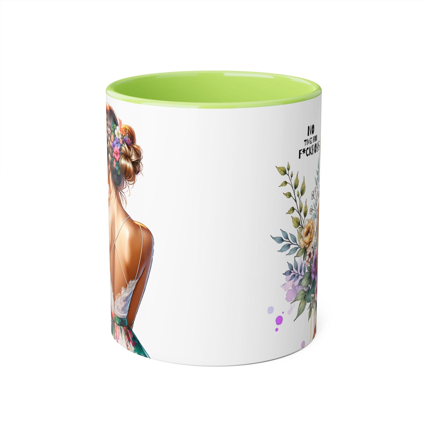 Funny Accent Mug - No Time For F*boys 11oz