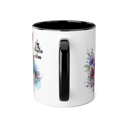 Funny Accent Mug - My Taste in Men is Probably a Disability Humor 11oz Cup