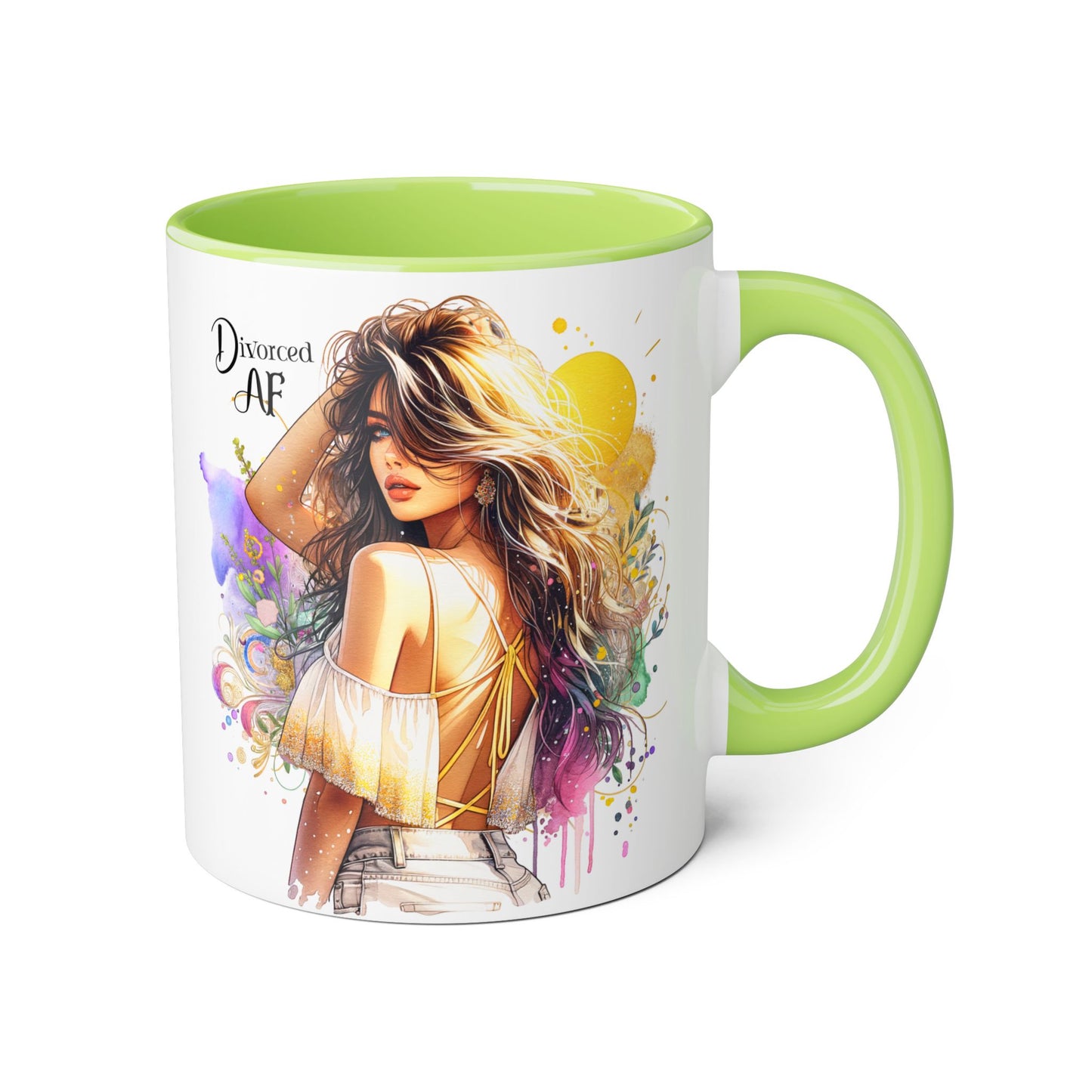 Dreamer Accent Mug, Inspirational Coffee Cup, Gift for Her, Fun Home Decor, Celebrate Your Dreams
