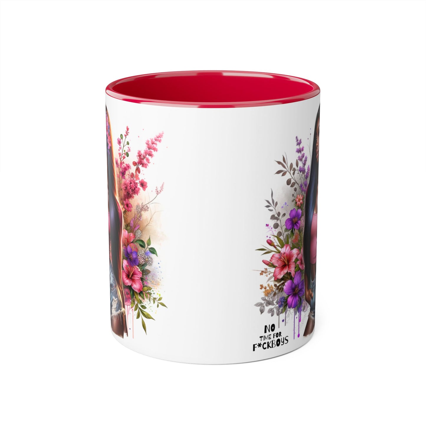 Funny Accent Mug - No Time For F*boys 11oz