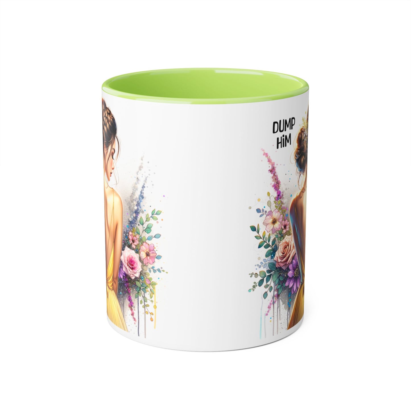 Dump Him Funny Accent Mug 11oz
