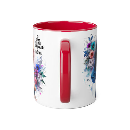 Funny Accent Mug - My Taste in Men is Probably a Disability Humor 11oz Cup