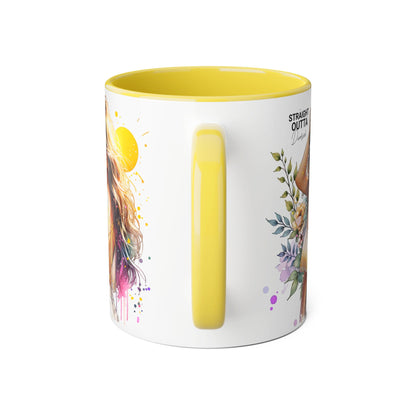Artistic Accent Mug – Celebrate Your Creativity, Straight Outta Divorced Humoristic , Floral Design Coffee Cup, Perfect for Gifts & Home Decor, [...]