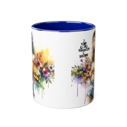 Funny Accent Mug - My Taste in Men is Probably a Disability Humor 11oz Cup