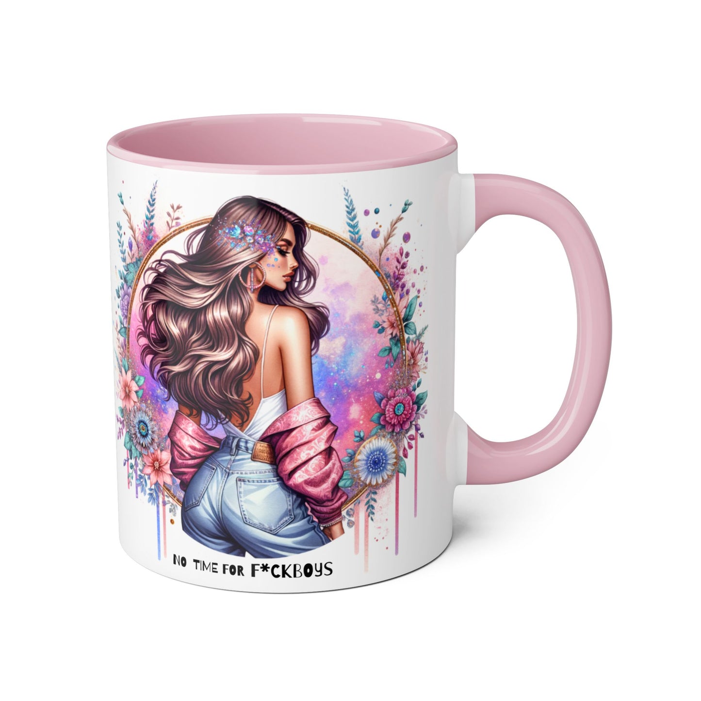 Funny Accent Mug - No Time For F*boys 11oz