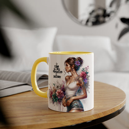 Funny Accent Mug - My Taste in Men is Probably a Disability Humor 11oz Cup