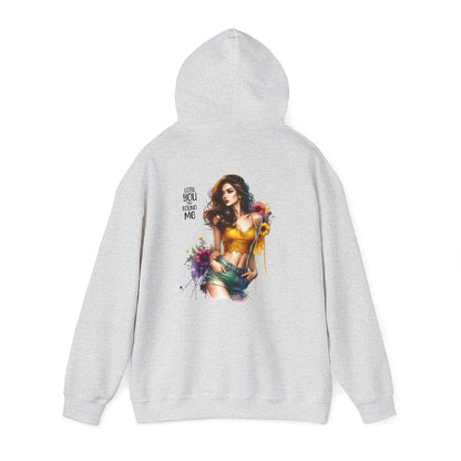 Breakup Hoodie - Unisex Hooded Sweatshirt Lost You and Found Me Design