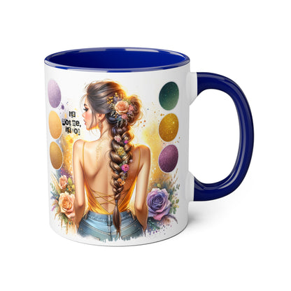 It's Not Me, It's You Humoristic Artistic Accent Mug for Creative Souls, Perfect Gift for Artists, Birthdays, Coffee Lovers, Home Decor