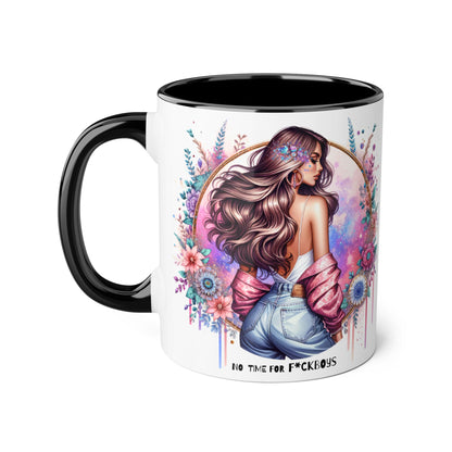 Funny Accent Mug - No Time For F*boys 11oz