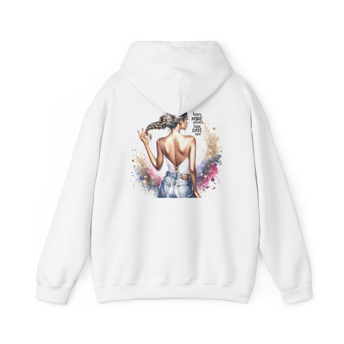 I Don`t Make Mistake, I Just Date Them Artistic Vibe Hooded Sweatshirt with Unique Design, Cozy Pullover for Stylish Comfort, Perfect Gift for Friends, Trendy and Fun, Great [...]