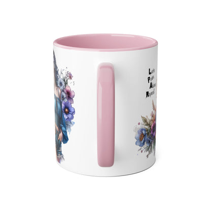 Bohemian Accent Mug, 11oz - Perfect Gift for Art Lovers, Home Decor, Coffee, Tea, Inspirational Quotes, Unique Artwork