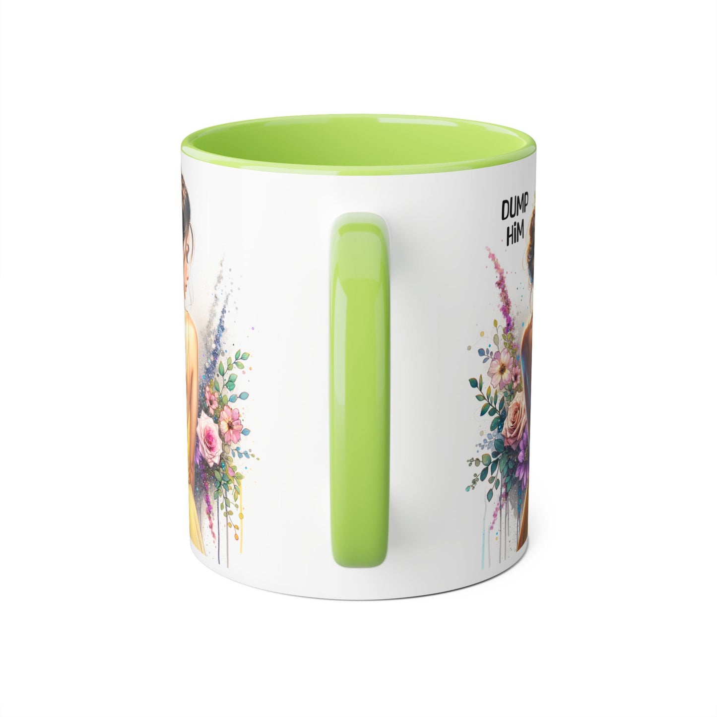 Dump Him Funny Accent Mug 11oz