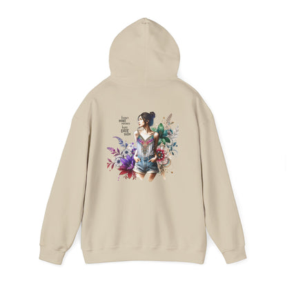 I Don`t  Make Mistakes, I Just Date Them Whimsical Floral Sweatshirt, Unisex Hoodie, Cozy Apparel, Gift for Her, Casual Wear, Spring Fashion