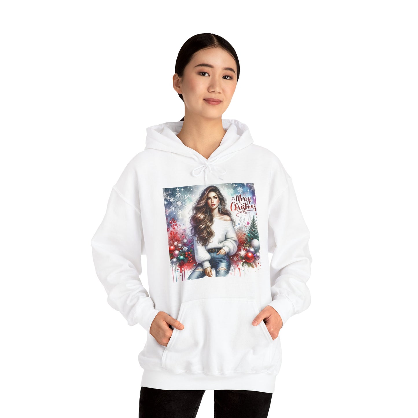 Christmas Hooded Unisex Sweatshirt - Single And Ready to Jingle