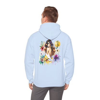 I Don`t Make Mistakes, I Just Date Them Vibrant Floral Sweatshirt with Artful Design | Cozy Unisex Hoodie for Casual Wear, Easy Style, Gift for Her, Art Lover, Spring Fashion